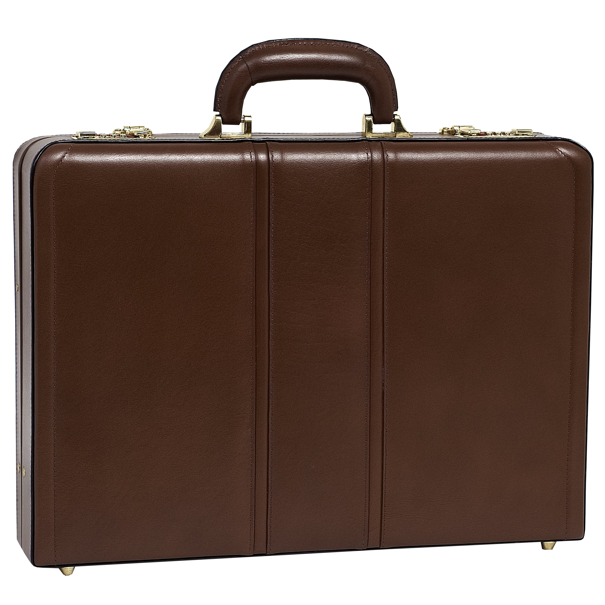 Maletín Attaché Mcklein Daley Leather 3.5 Marrón - Venta Internacional.