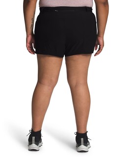 Foto 2 | Pantalones Cortos The North Face Plus Paramount Tnf Black 26 Para Mujer - Venta Internacional.