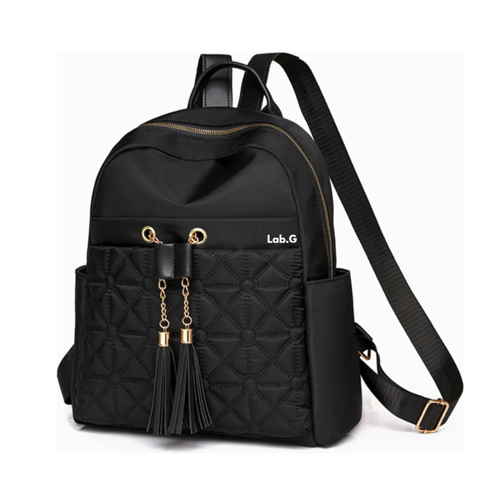 Foto 2 pulgar | Mochila Para Mujer Lab.g, Bolso Antirrobo Impermeable Negro