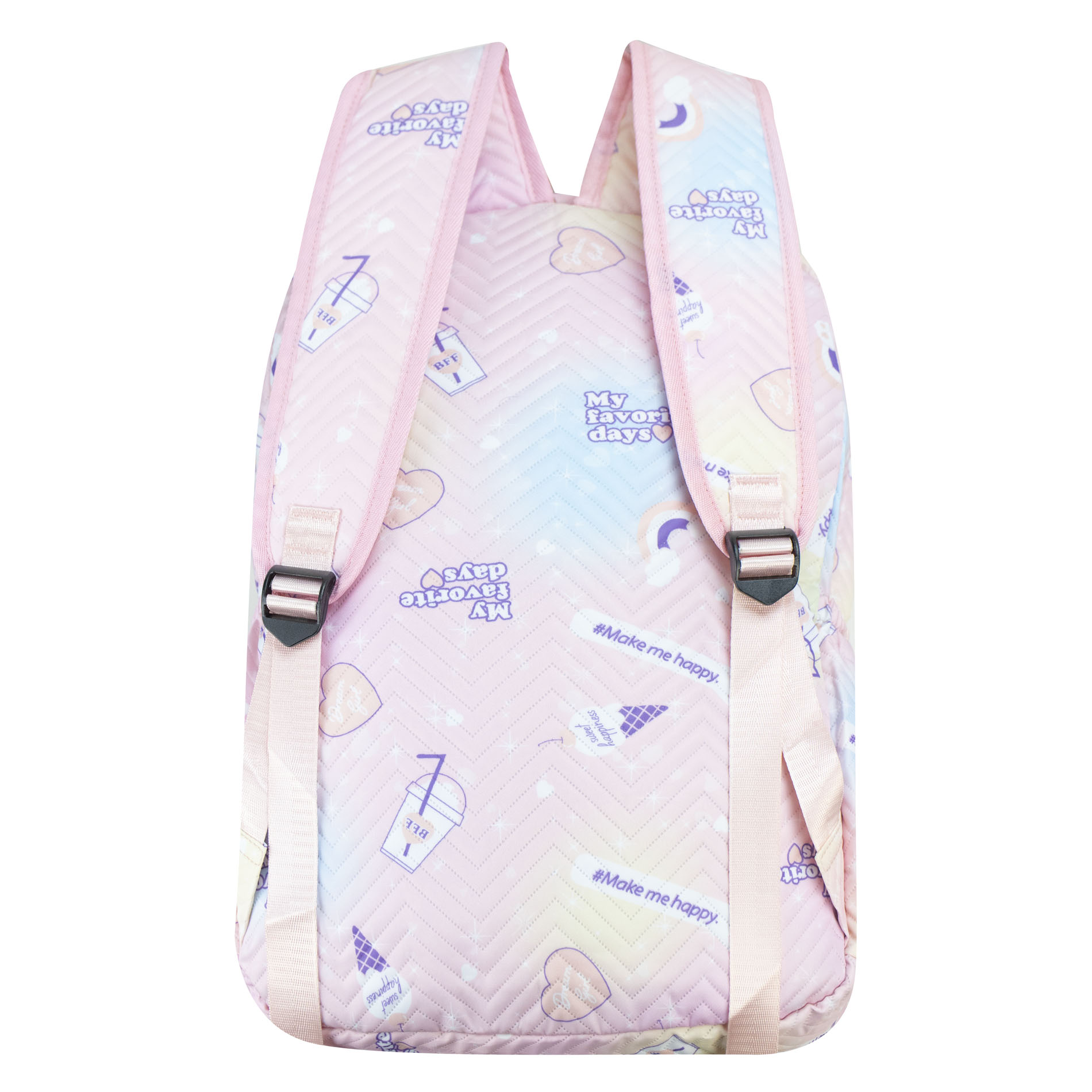 Foto 4 pulgar | Mochila Unisex Rosa  Algodón Arcoiris Sintetico Meilin Nueva Imagen