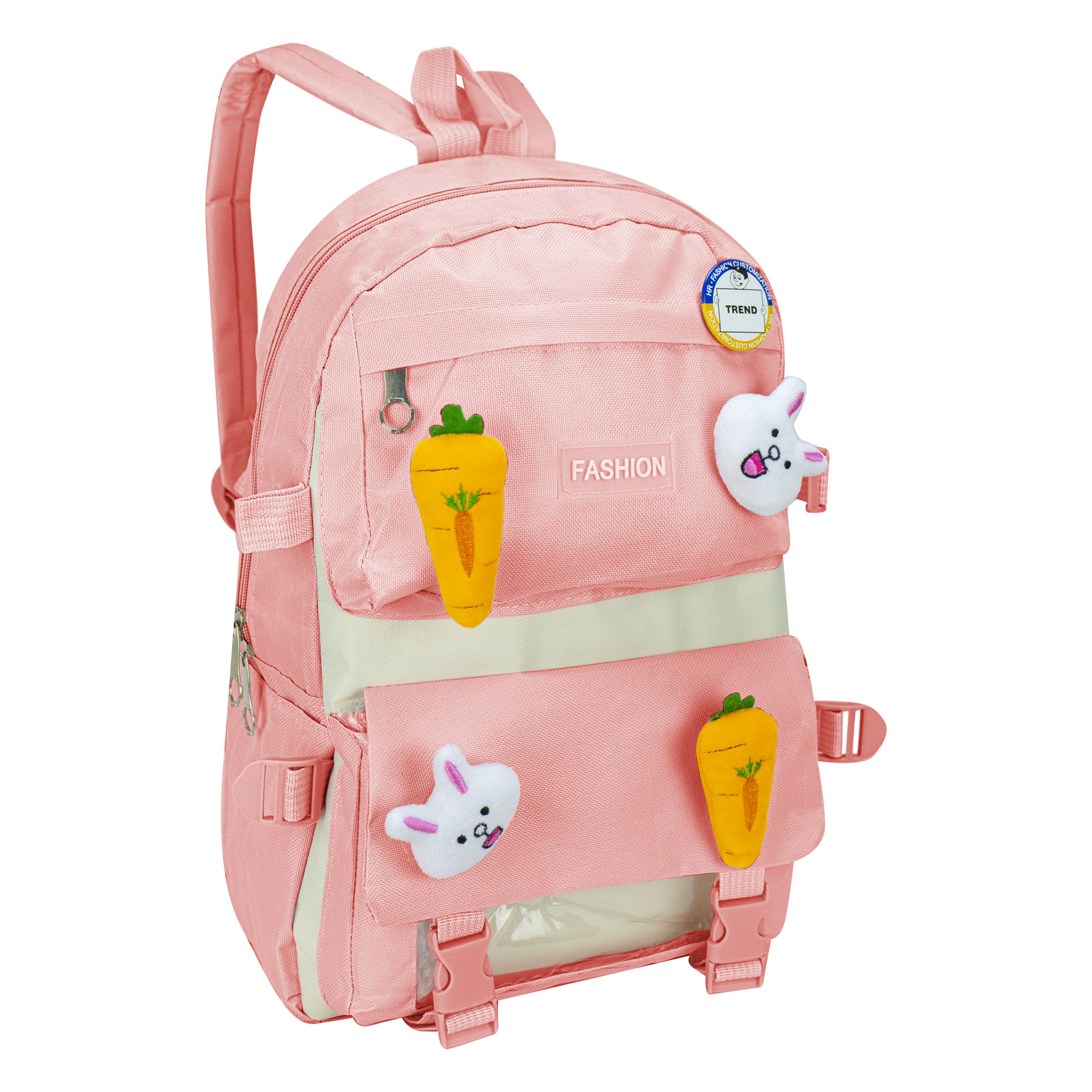 Foto 2 | Mochila Unisex Coral Poliester Sintetico  Mochila Coreana Nueva Imagen