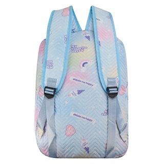 Foto 3 | Mochila Unisex Azul Cielo Algodón Arcoiris Sintetico Meilin Nueva Imagen
