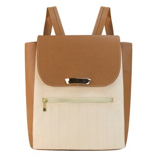 Foto 1 | Mochila Para Dama Camel Dapra Durazno Rompompe Sintetico Africa Nueva Imagen