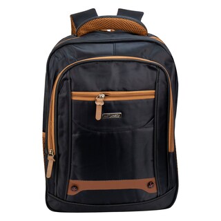 Foto 1 | Mochila Unisex Negro Poliester Camel Sintetico Seúl Nueva Imagen