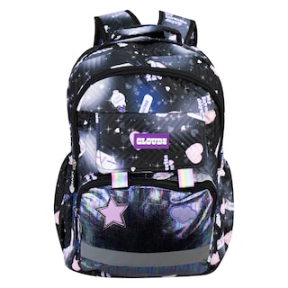 Foto 1 | Mochila Unisex Negro Algodón Arcoiris Sintetico Meilin Nueva Imagen