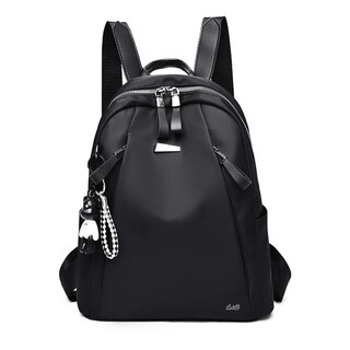 Foto 1 | Mochila De Viaje Impermeable Para Mujer Con Colgante Lab.g Negro