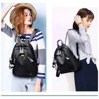 Foto 3 | Mochila De Viaje Impermeable Para Mujer Con Colgante Lab.g Negro