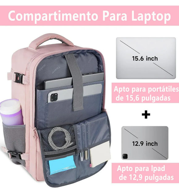 Foto 5 pulgar | Mochila Xtellar para Laptop de 15.6 Pulgadas