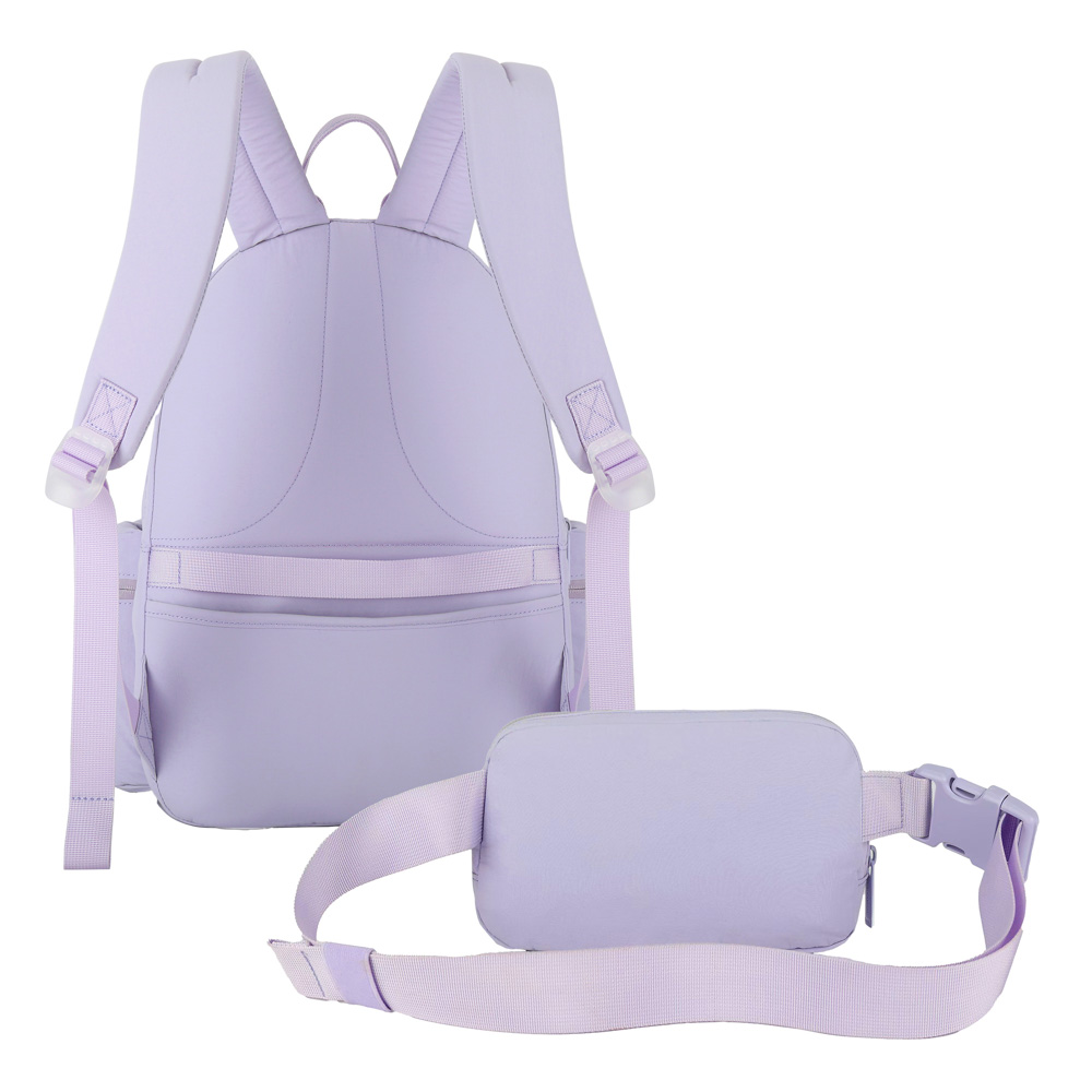 Foto 5 pulgar | Mochila Canyon Para Laptop 14'' Con Cangurera Color Lila