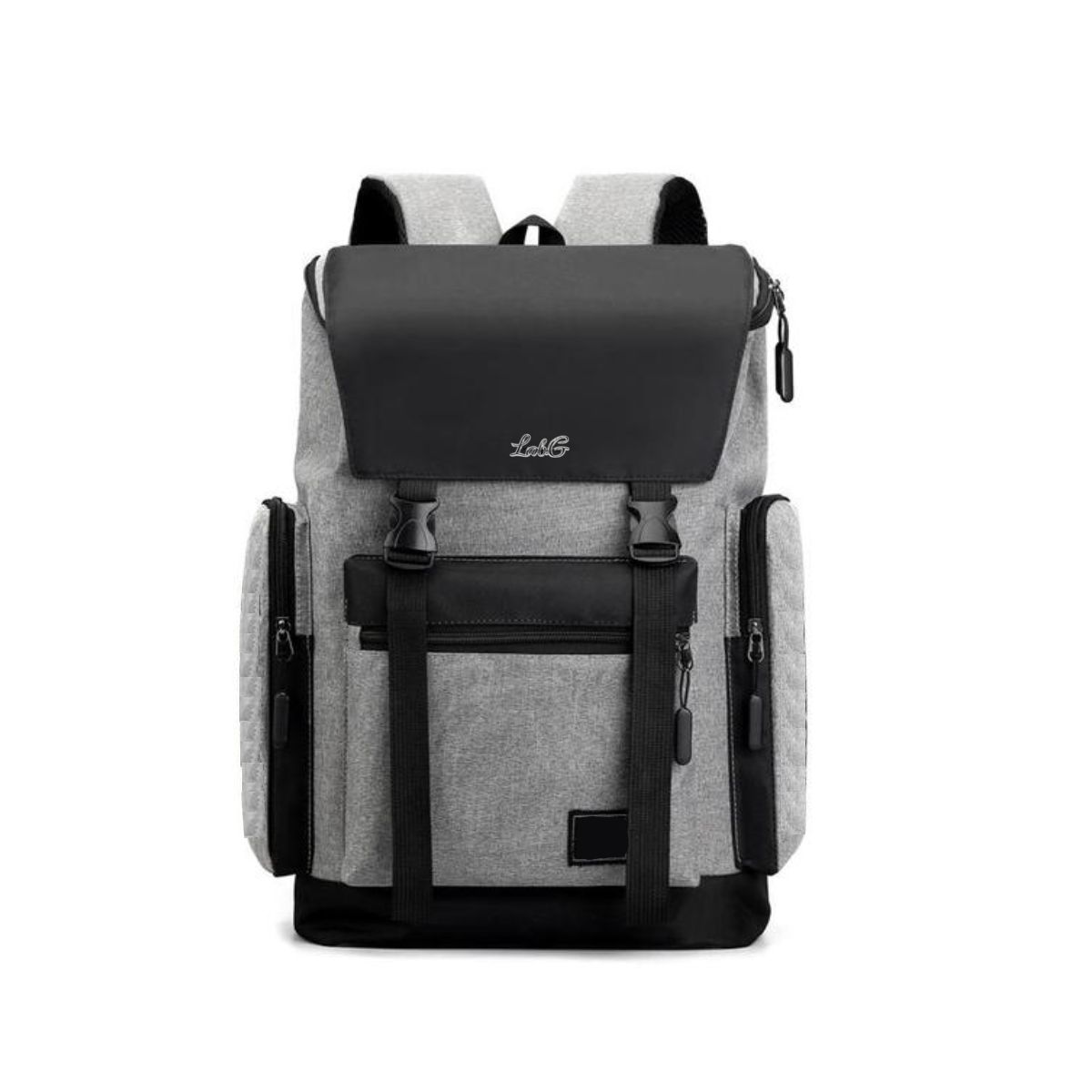 Mochila Antirrobo De Gran Capacidad,mochila Laptop Hombre Lab.g Gris