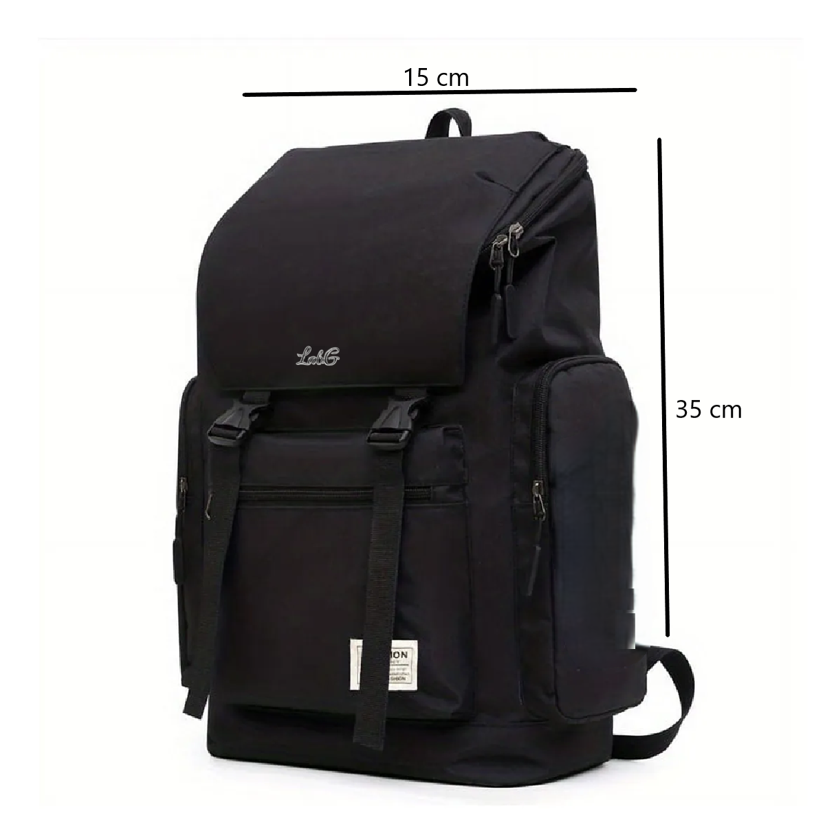 Foto 4 pulgar | Mochila Antirrobo De Gran Capacidad,mochila Laptop Hombre Lab.g Gris