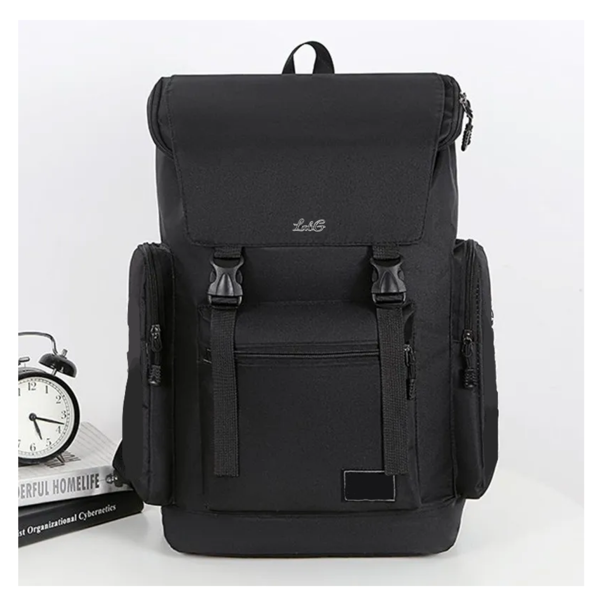 Foto 5 pulgar | Mochila Antirrobo De Gran Capacidad,mochila Laptop Hombre Lab.g Gris