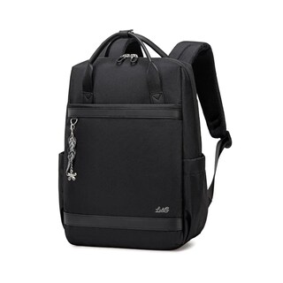 Foto 1 | Bolsa Mochila Impermeable Para Laptop De 15.6 In Para Mujer Lab.g Negro