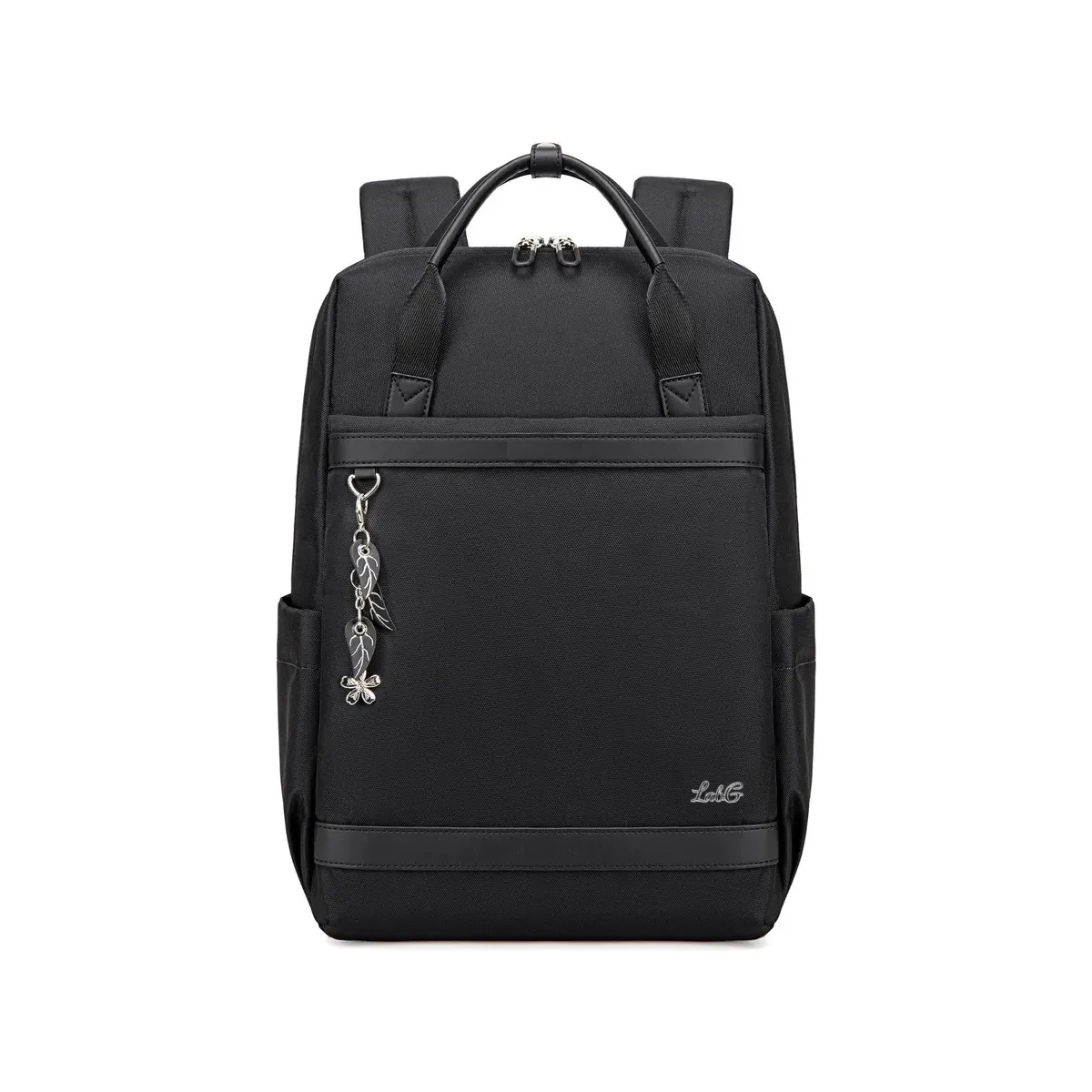 Foto 4 pulgar | Bolsa Mochila Impermeable Para Laptop De 15.6 In Para Mujer Lab.g Negro