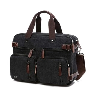 Foto 1 | Mochila Maletín Bolso 3 En 1 Para Laptop De 17in Lab.g Negro