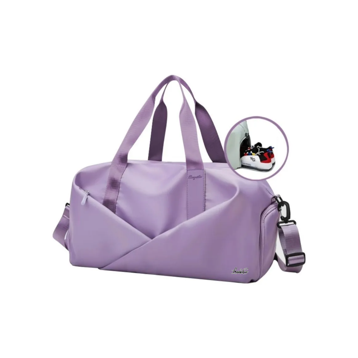 Foto 4 pulgar | ''maleta Deportiva Mochila Gimnasio Bolsa Gym Ejercicio Bolso Lab.g Negro ''