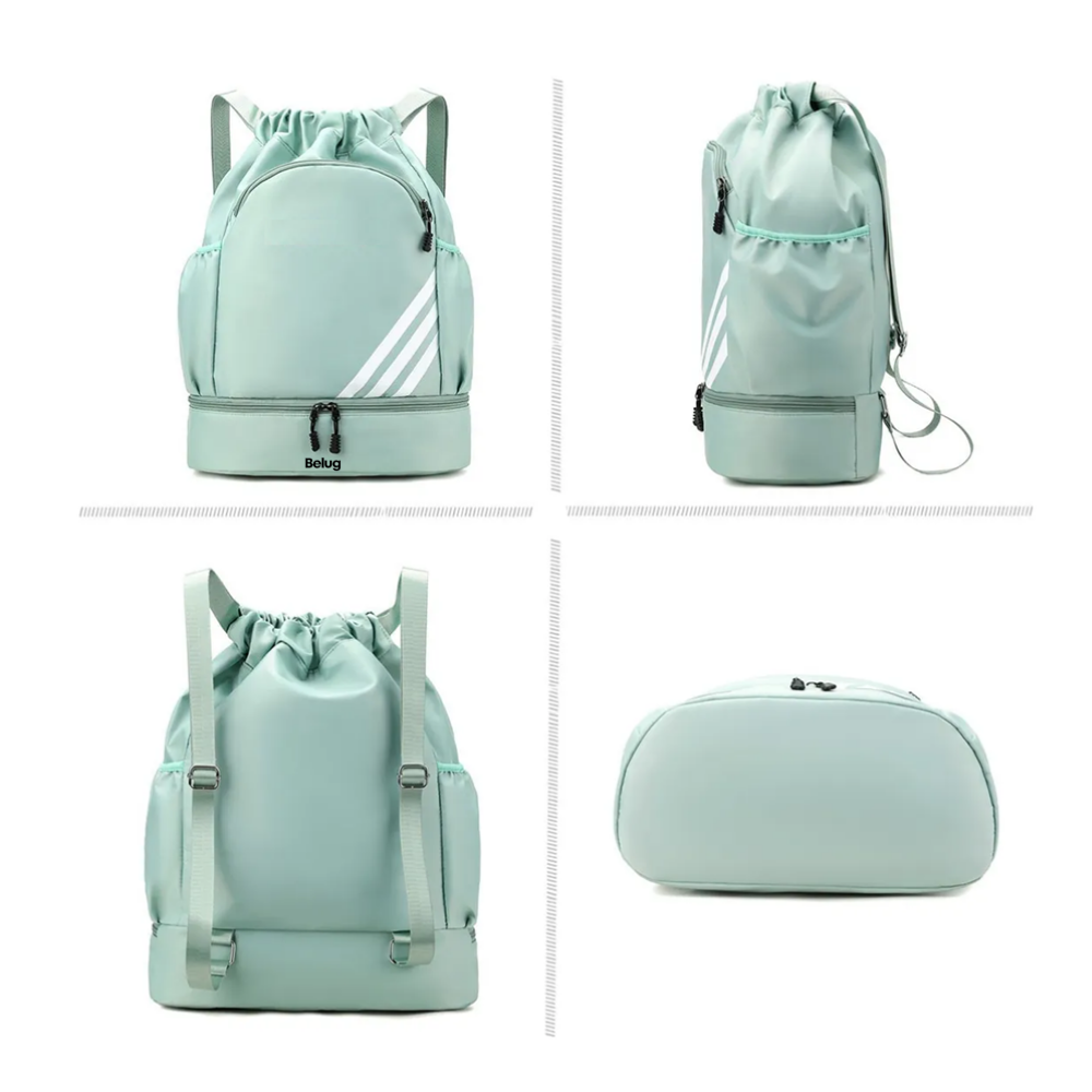 Foto 4 pulgar | Mochila Impermeable Mochilas Deportiva Belug, Verde