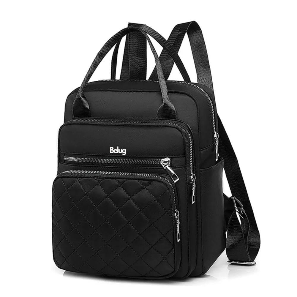 Mochila Impermeable Para Mujer Belug,  Negro