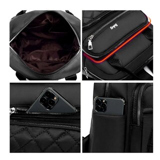 Foto 4 | Mochila Impermeable Para Mujer Belug, Negro
