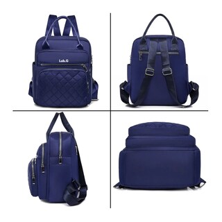 Foto 3 | Mochila Impermeable Para Mujer Lab.g, Azul Marino