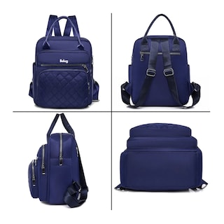 Foto 3 | Mochila Impermeable Para Mujer Belug, Azul Marino