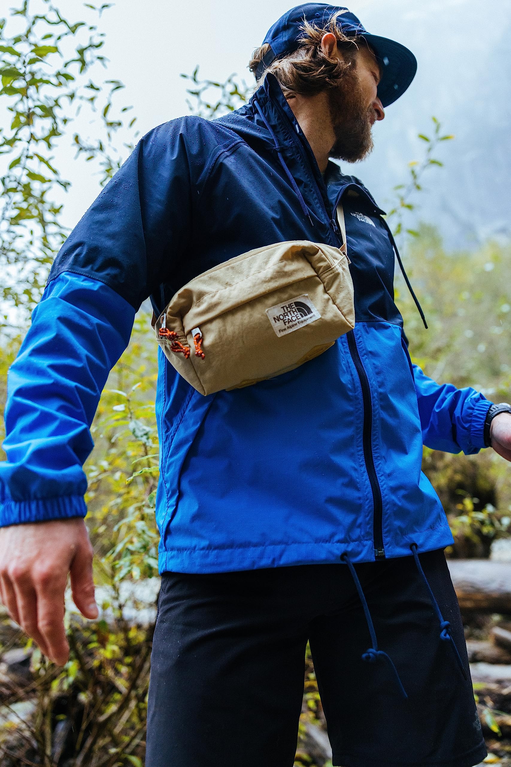Foto 7 pulgar | Riñonera The North Face Berkeley Lumbar Rosa Moss/gravel - Venta Internacional.
