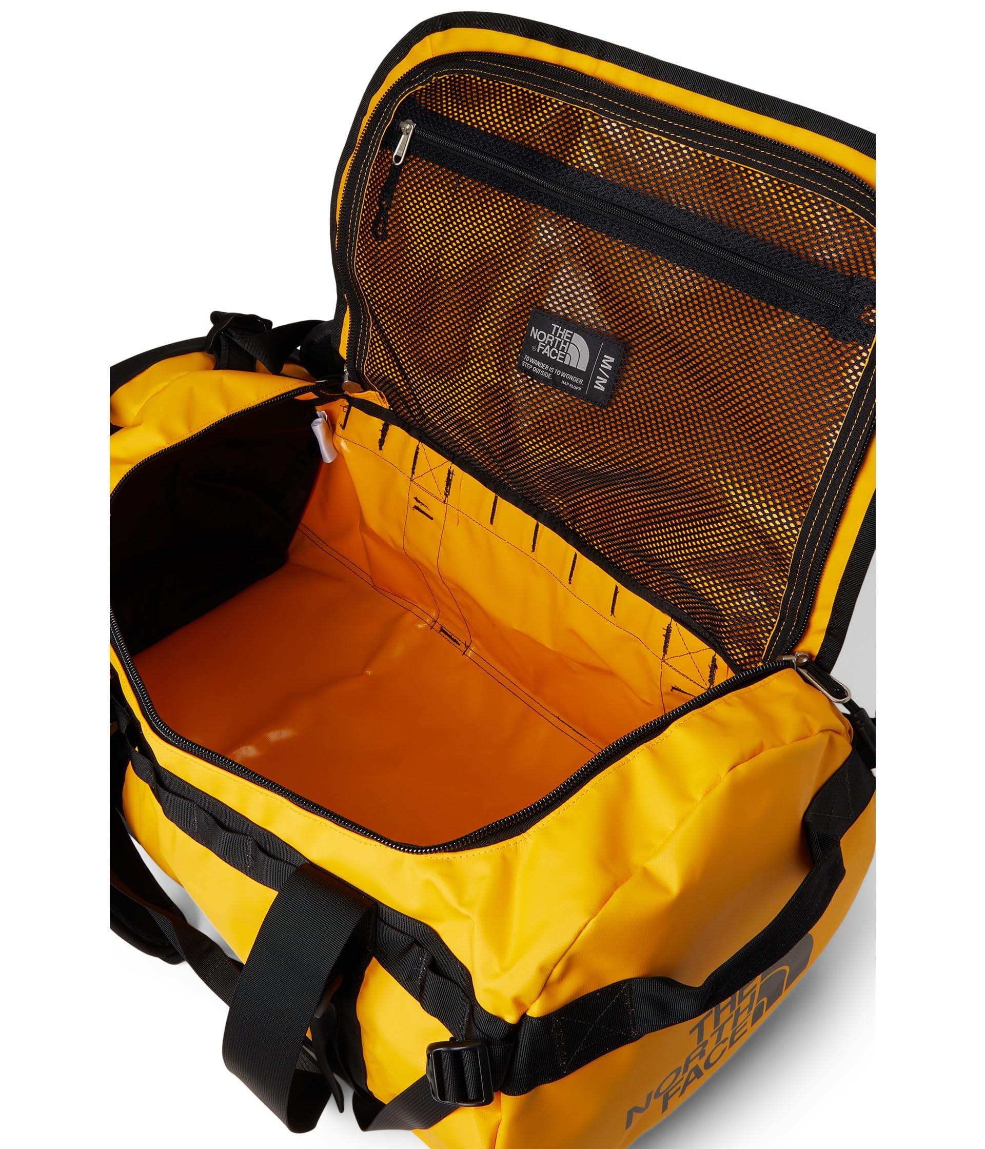 Foto 3 | Bolsa De Lona The North Face Base Camp, 1 M, Unisex, Color Dorado Y Negro - Venta Internacional.