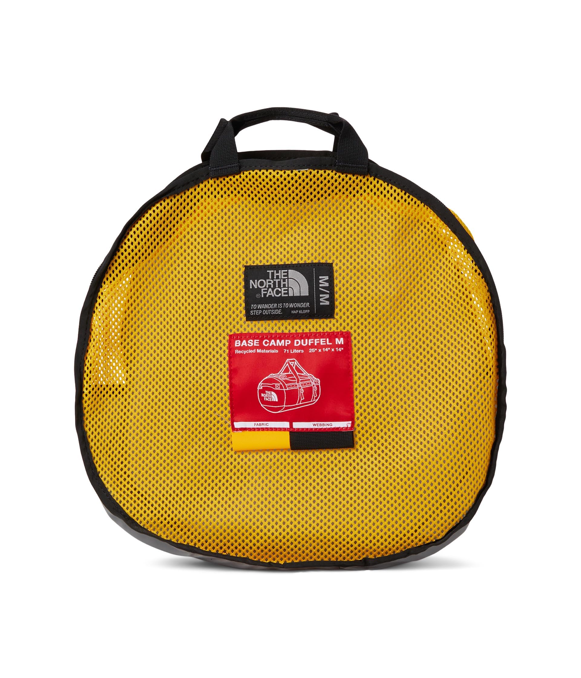 Foto 5 | Bolsa De Lona The North Face Base Camp, 1 M, Unisex, Color Dorado Y Negro - Venta Internacional.