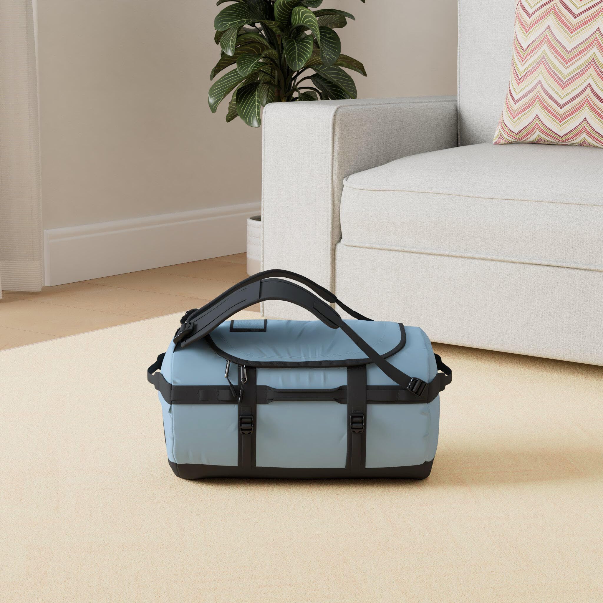 Foto 2 | Bolsa De Viaje The North Face Base Camp Duffel S Steel Blue/tnf Black - Venta Internacional.