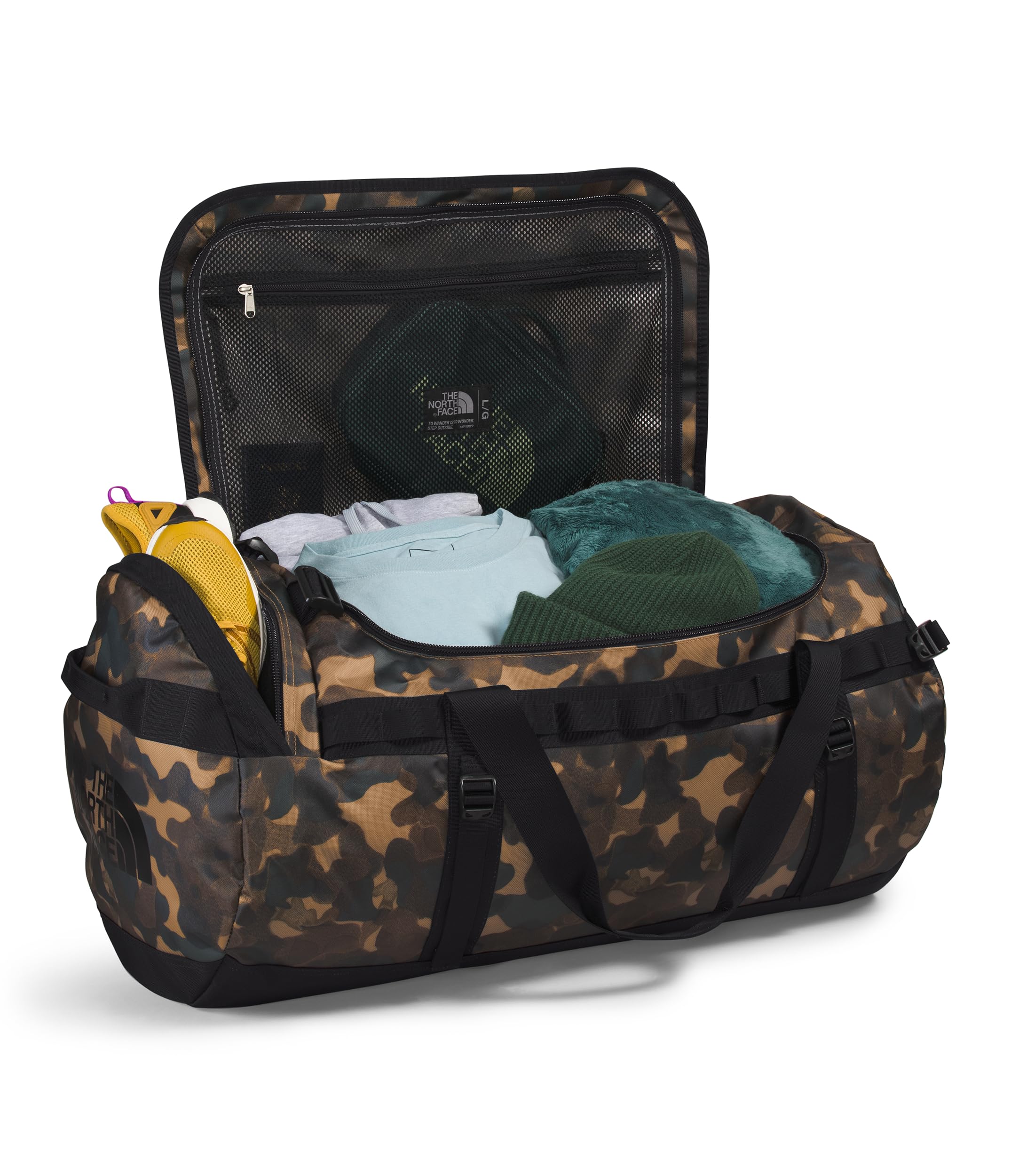 Foto 5 pulgar | Bolsa De Lona The North Face Base Camp Duffel L 95 L - Marrón - Venta Internacional.