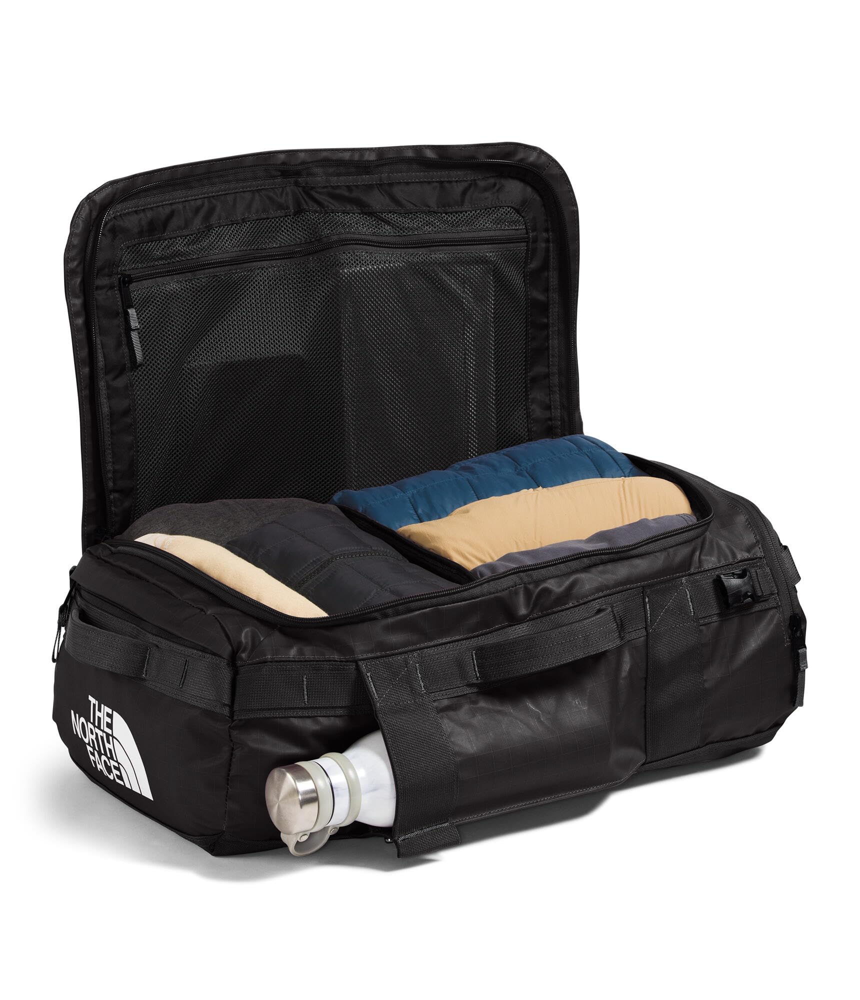 Foto 4 | Bolsa De Viaje The North Face Base Camp Voyager 32l Tnf Negro/blanco - Venta Internacional.