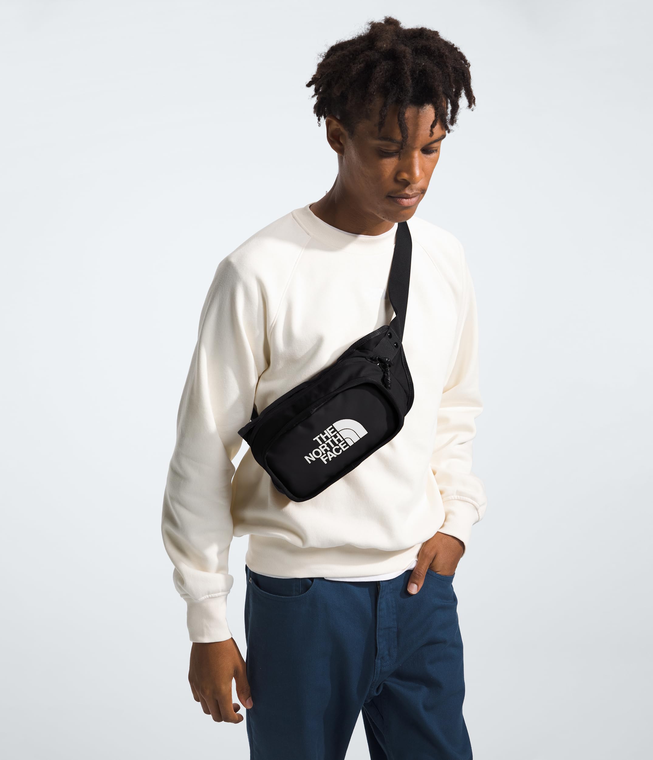 Foto 5 | Riñonera The North Face Explore Hip, Sin Pfas, 3 Litros, Color Blanco Y Negro - Venta Internacional.