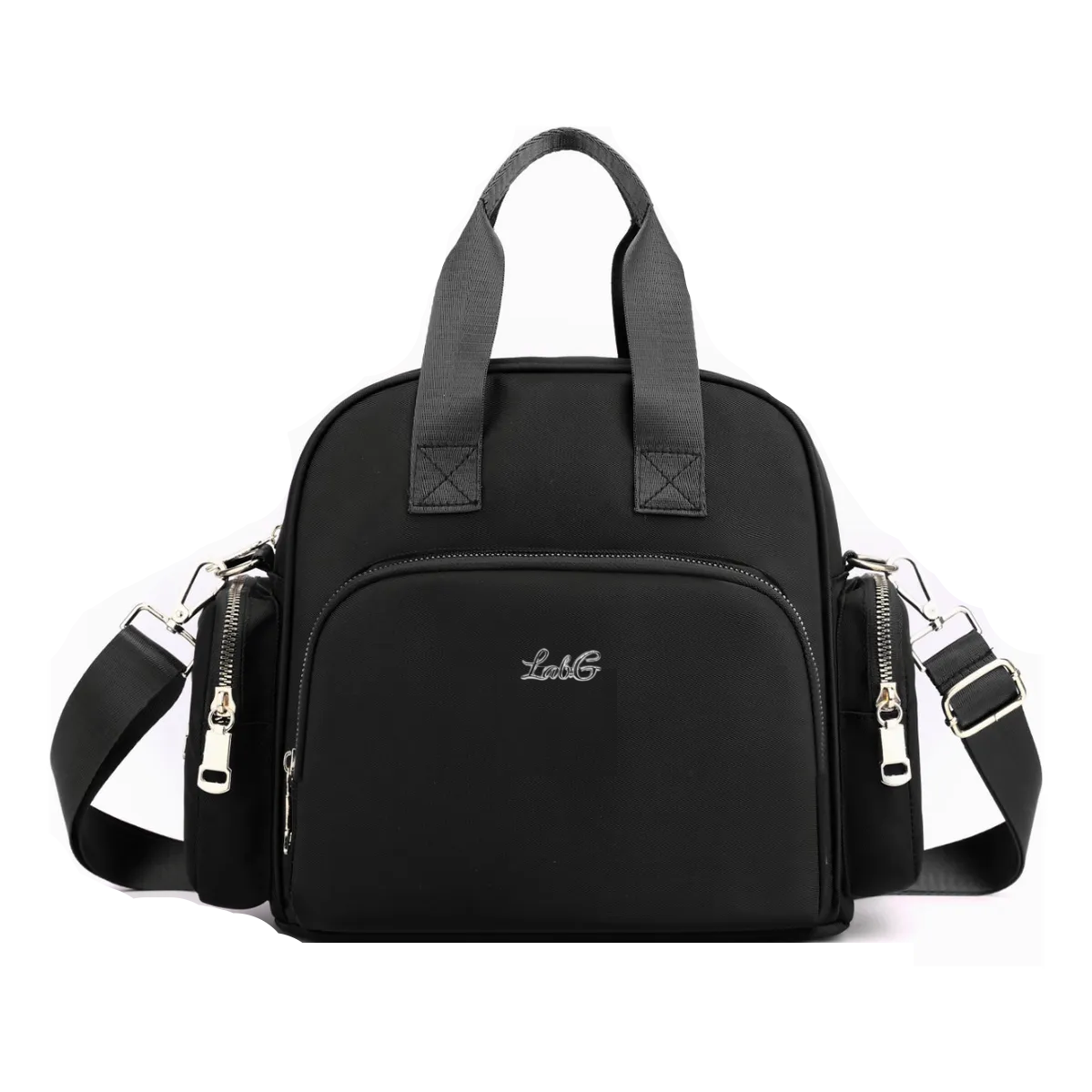 Mochila Bolso Mujer Multifuncional Con Usb Lab.g  Negron