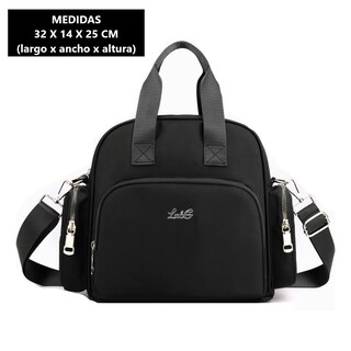 Foto 3 | Mochila Bolso Mujer Multifuncional Con Usb Lab.g Negron