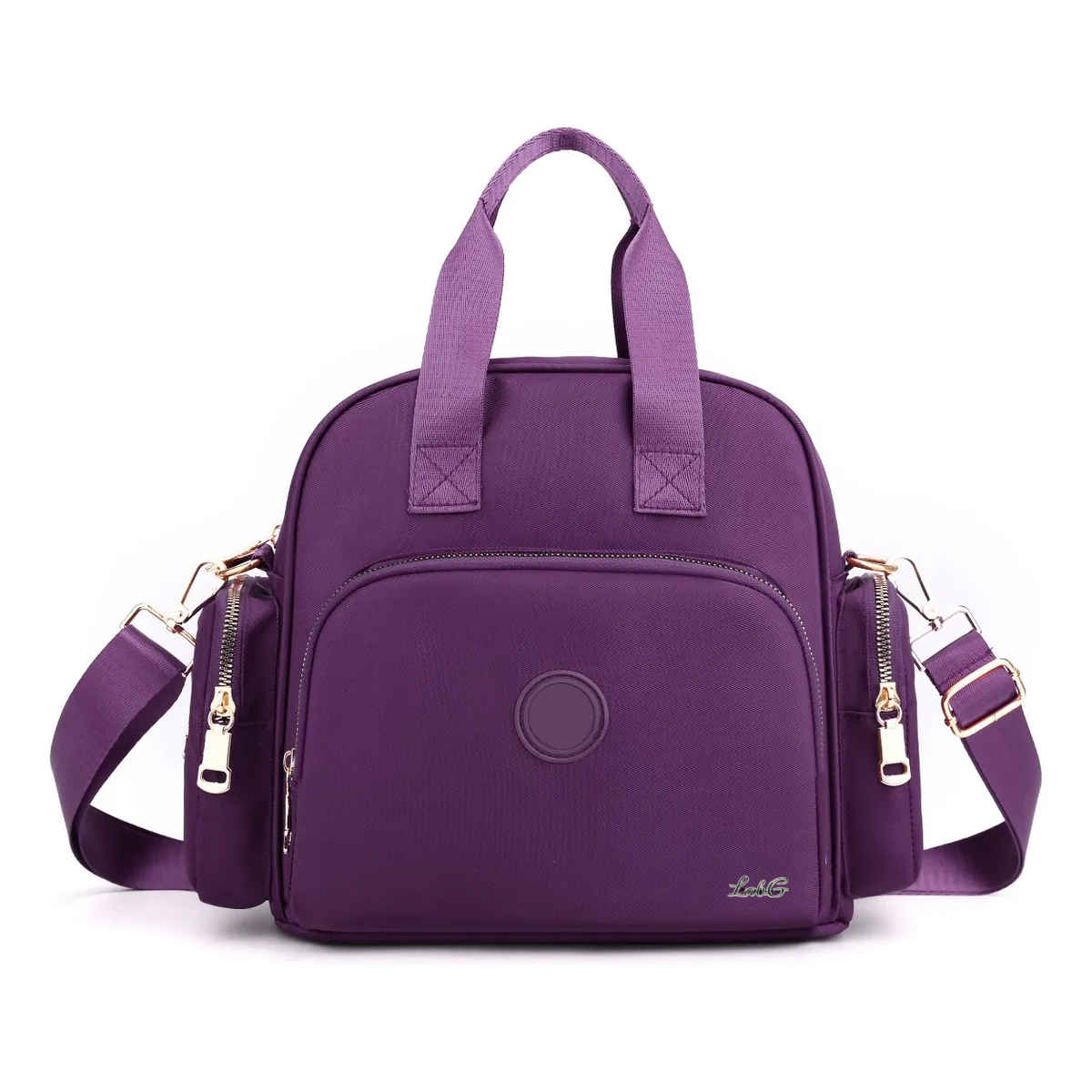Foto 2 pulgar | Mochila Bolso Mujer Multifuncional Con Usb Lab.g Morado