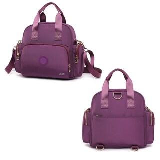 Foto 2 | Mochila Bolso Mujer Multifuncional Con Usb Lab.g Morado