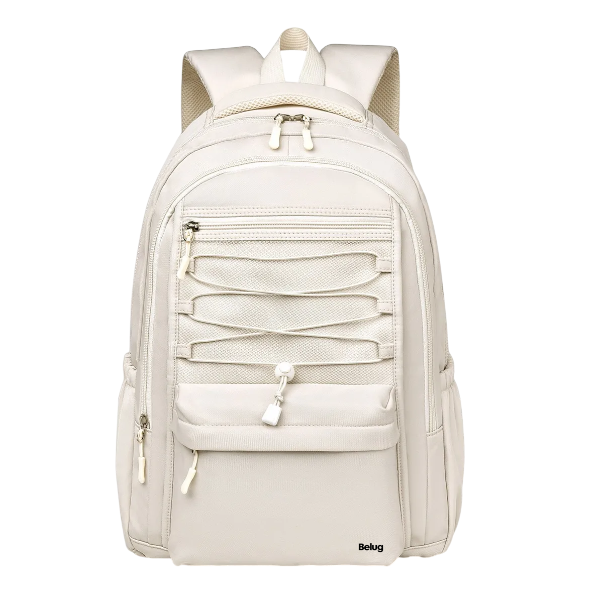 Mochila Belug Escolar Viaje Bolsa Para Laptop 15.6 Blanco