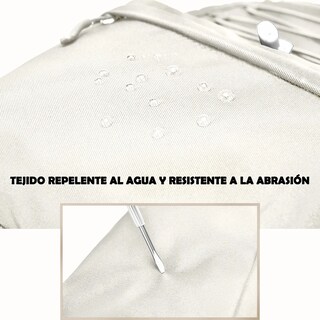 Foto 4 | Mochila Belug Escolar Viaje Bolsa Para Laptop 15.6 Blanco