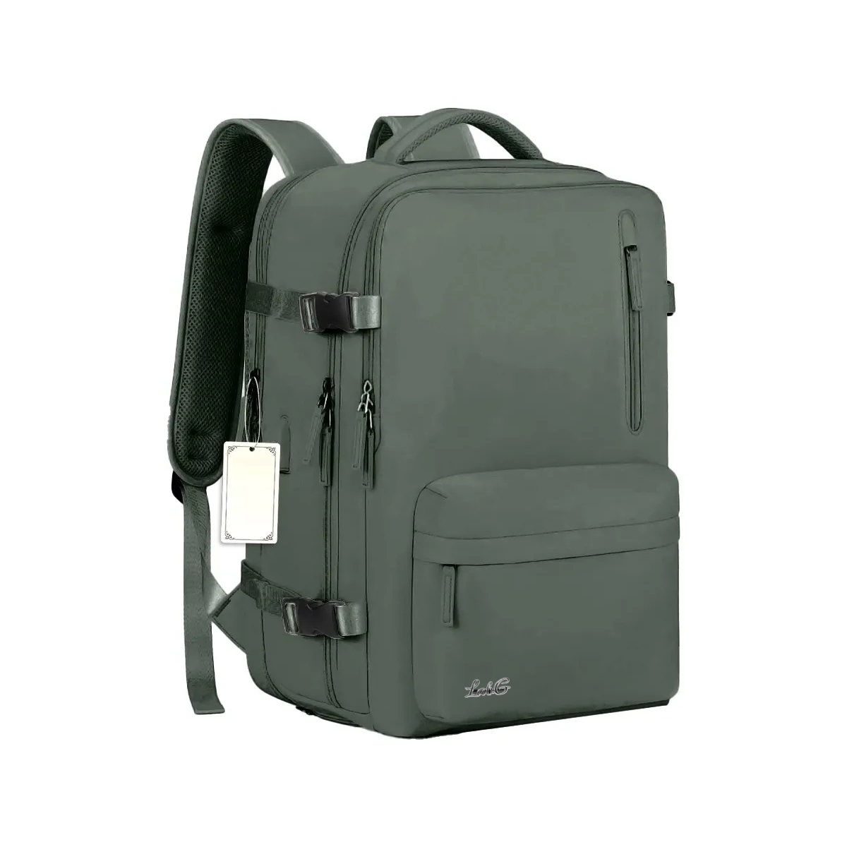 Mochila Multifuncional Bolsa De Viaje De Gran Capacidad Lab.g Verde
