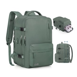 Foto 2 | Mochila Multifuncional Bolsa De Viaje De Gran Capacidad Lab.g Verde