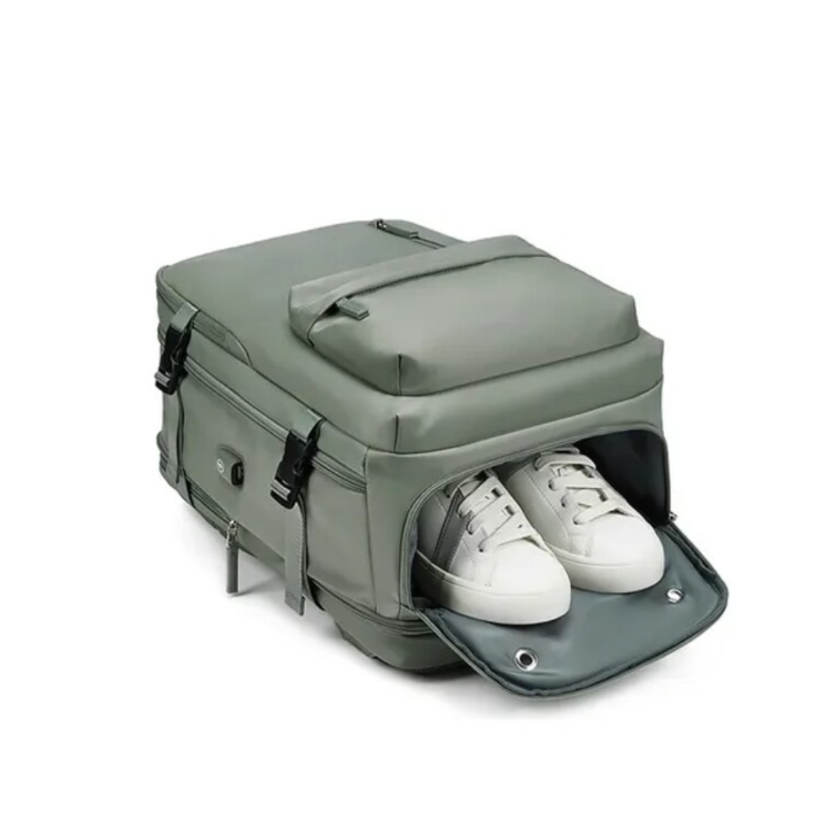 Foto 5 pulgar | Mochila Multifuncional Bolsa De Viaje De Gran Capacidad Lab.g Verde