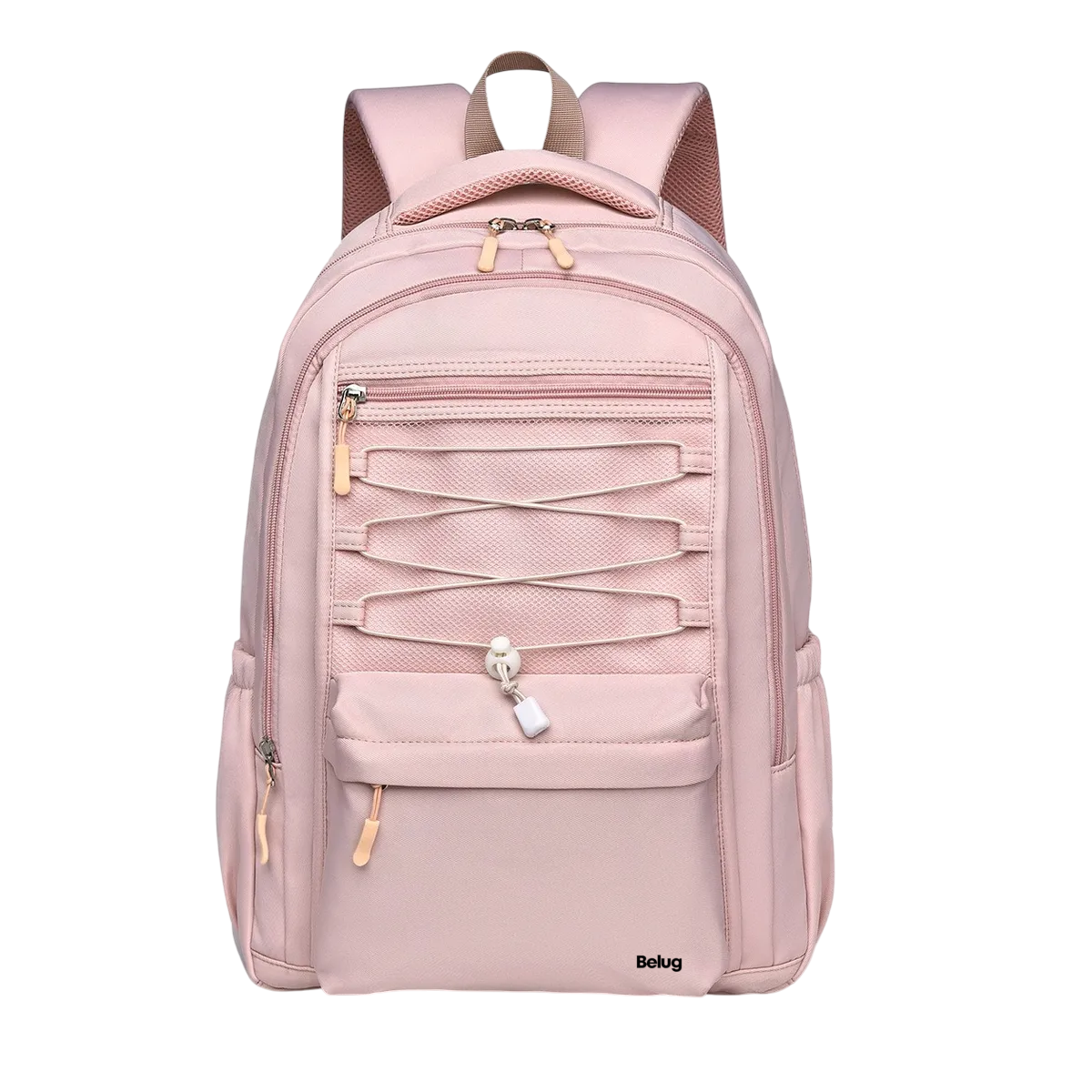 Mochila Belug Escolar Viaje Bolsa Para Laptop 15.6 Rosa