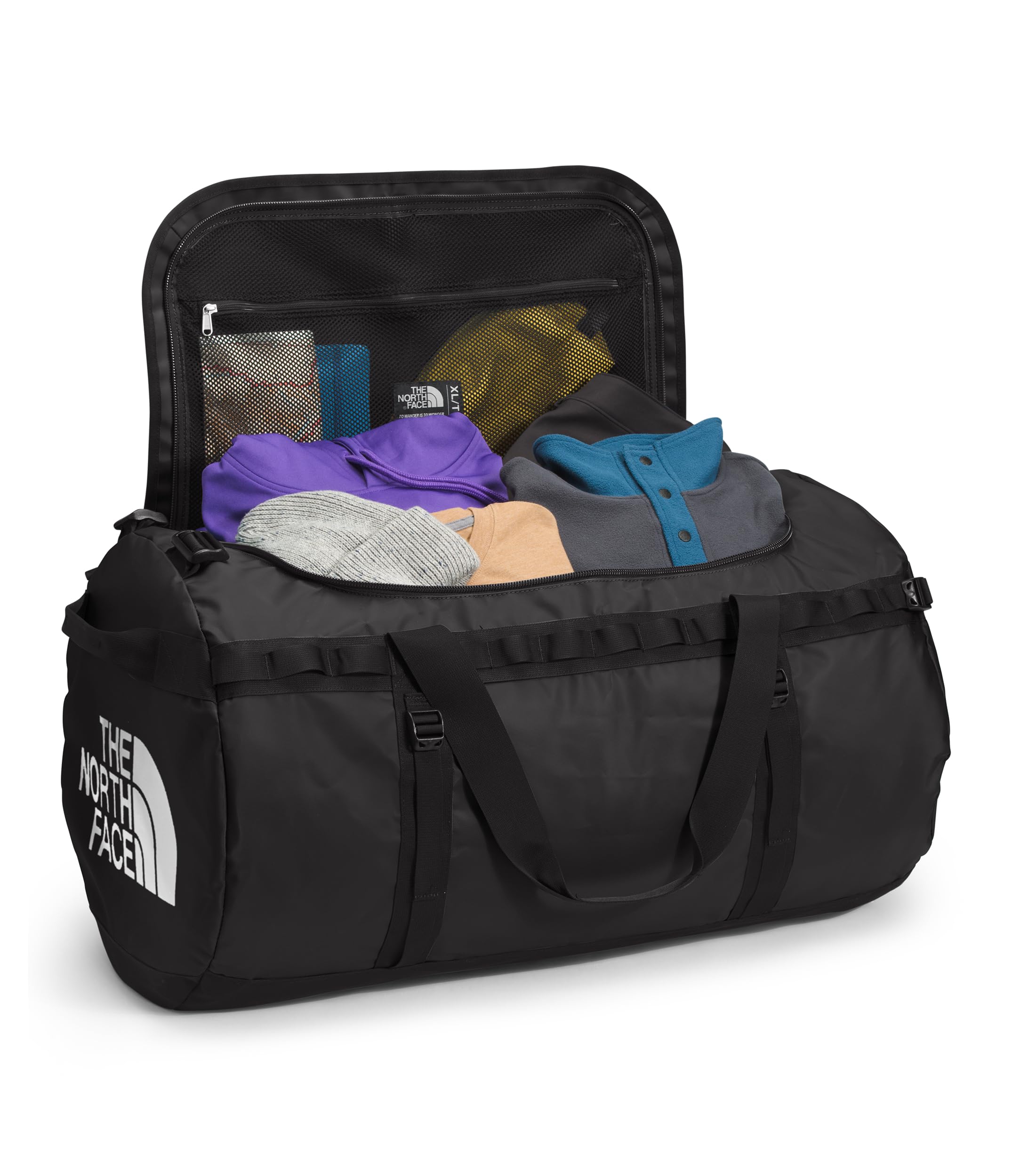 Foto 6 pulgar | Bolsa De Viaje The North Face Base Camp Xl 132l - Negro/blanco - Venta Internacional.