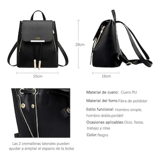 Foto 2 | Mochila Casual Lab Negra
