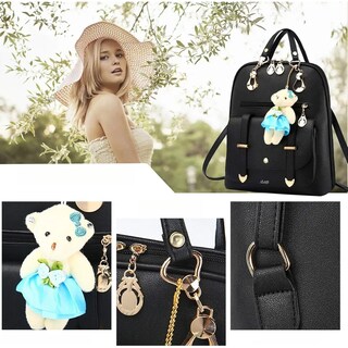 Foto 5 | Mochila Escolar Color Negro 15l Lab.g Negra