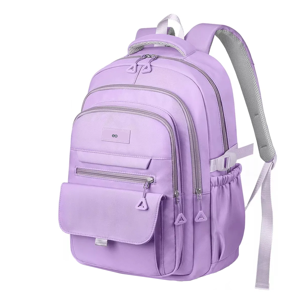 Foto 4 pulgar | Mochila Escolar Viaje Bolsa Para Laptop Eo Safe Imports Esi-19848 Purpura