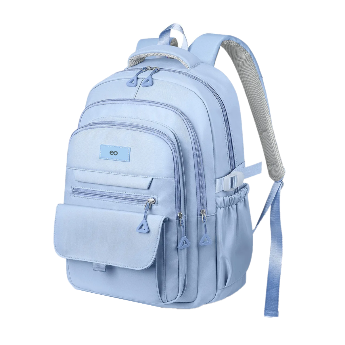 Mochila Escolar Viaje Bolsa Para Laptop Eo Safe Imports Esi-19847 Azul