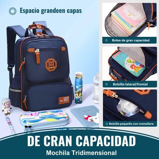 Foto 2 | Mochila Impermeable Eo Safe Imports Esi-19862 Azul