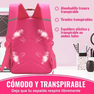 Foto 3 | Mochila Impermeable Eo Safe Imports Esi-19861 Rosa