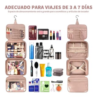 Foto 5 | Neceser Profesional Cosmetiquera De Mujer 14 En 1 Lab.g Rosa